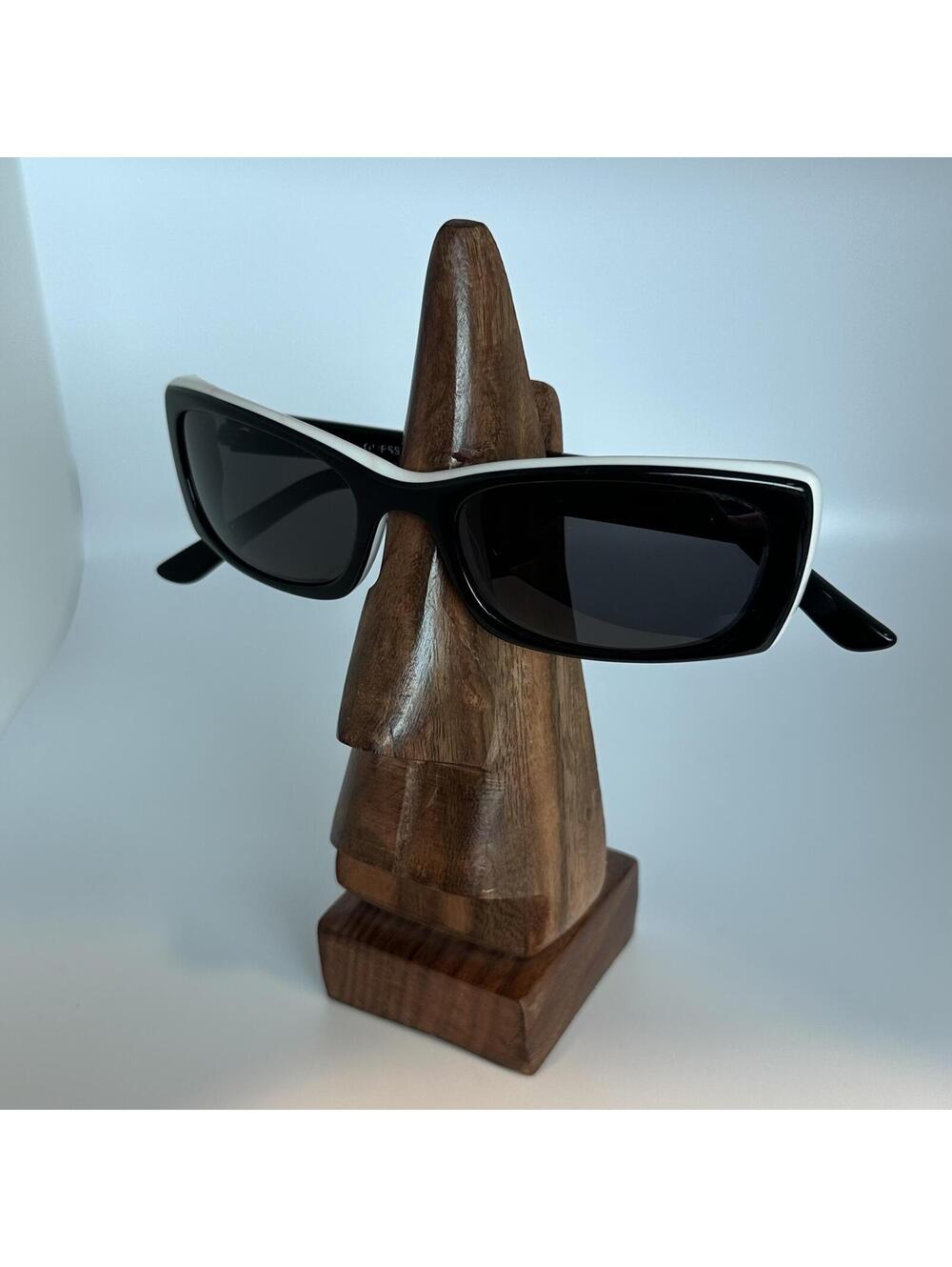 Guess Black and White Rectangular Sunglasses